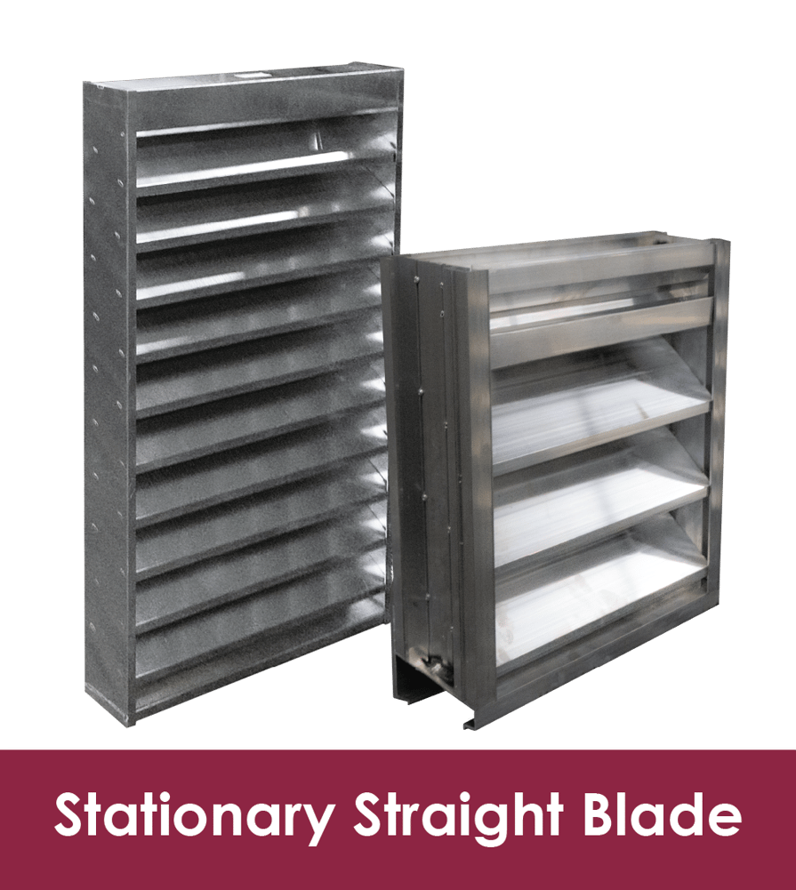 Three Common Types of Louvers